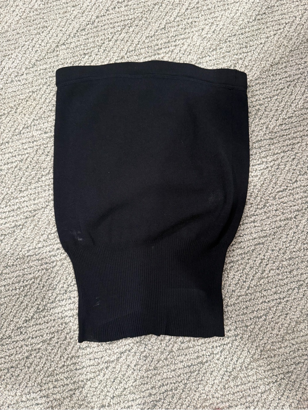 Her Universe Black Strapless Knit Tube Top - One Girl Who Tag